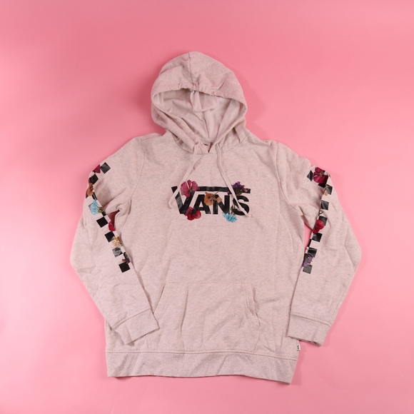 Vans Jackets & Blazers - Vans Tangled Pressed Floral Hoodie, Size Womens L Oatmeal Cottage Core Vibes